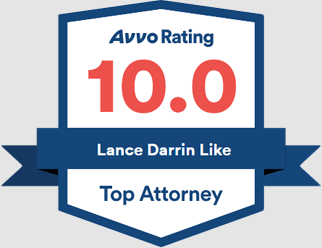 Avvo Rating 10.0 for Lance Darrin Like - Top Attorney